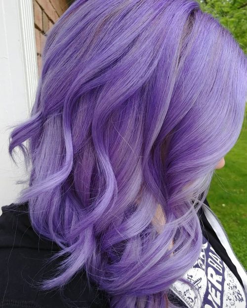 Blue majestic pilus is a pilus color that combines 2 cool 23 Incredible Examples of Blue Purple Hair Colors