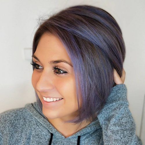 ll definitely direct hold fun creating a modern together with sexy color melt for your locks 21 Examples of Purple Highlights to Show Your Colorist