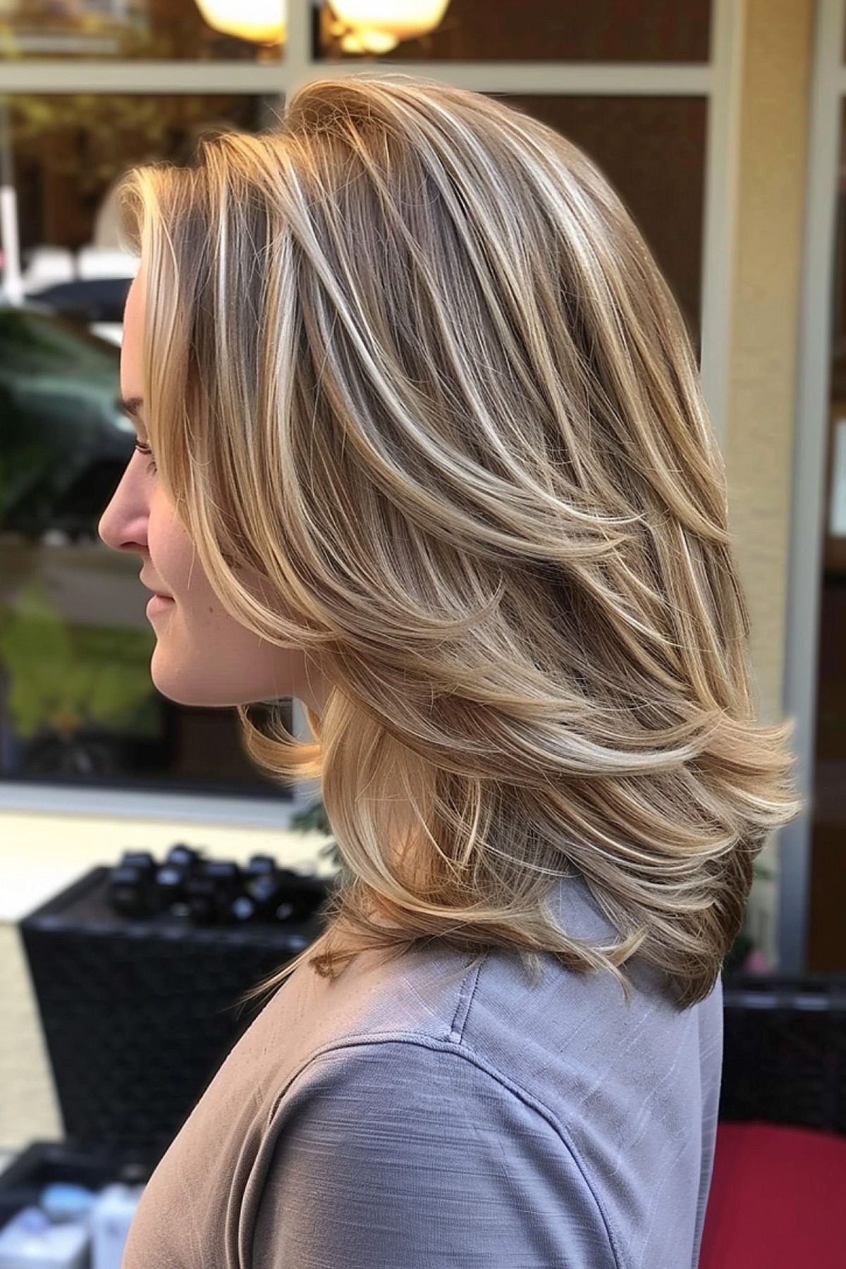 Baby Light Blonde Highlights