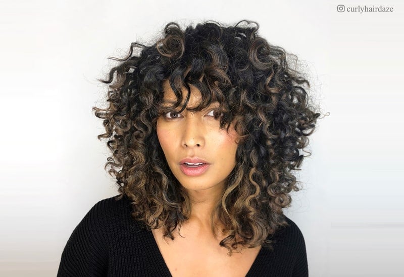Details more than 137 curly hairstyles for oblong faces latest