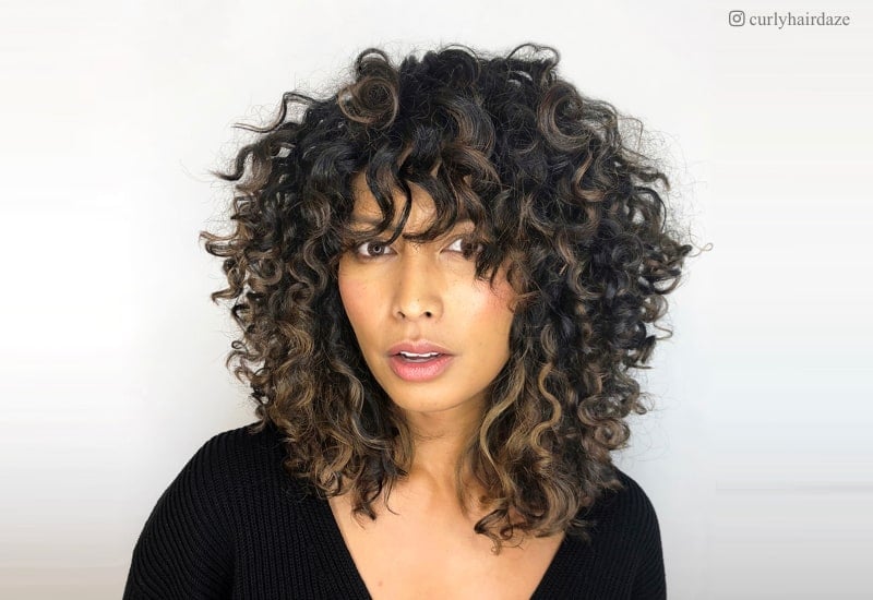 Image of Wavy shag with textured layers wavy hair