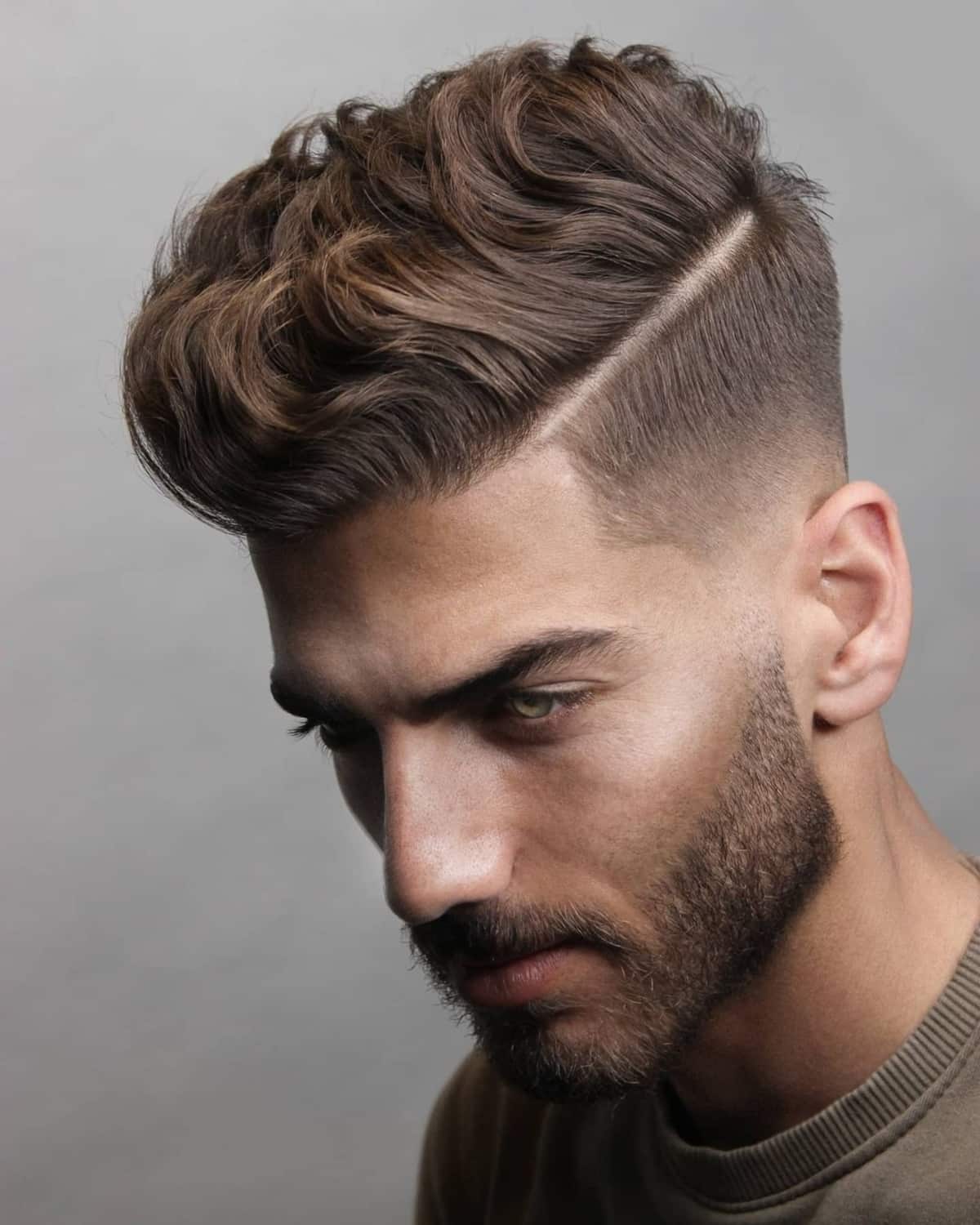 Layered disconnected undercut style