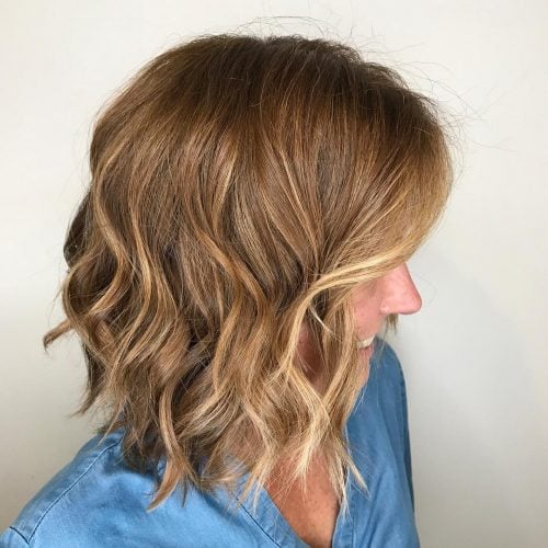 Light Brown Hair with Highlights