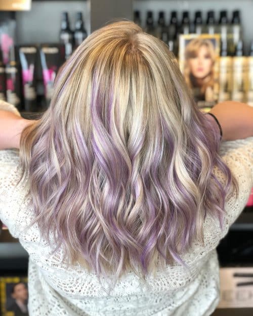 17 Hottest Silver Purple Hair Colors Of 2020