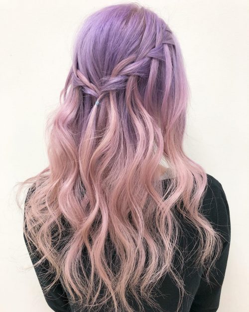 17 Shockingly Pretty Lilac Hair Color Ideas In 2020