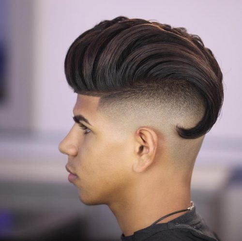 s a type of haircut where the hairline is cutting into a direct delineate The Line Up Haircut: sixteen Awesome Examples