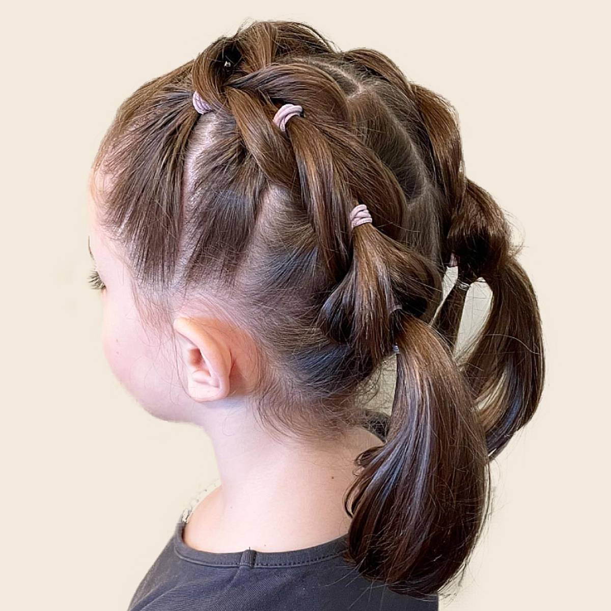 3 Easy Hair Styles for Girls  The Chirping Moms