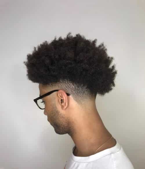 16 Best Curly Hair Fade Haircuts For Guys In 2020