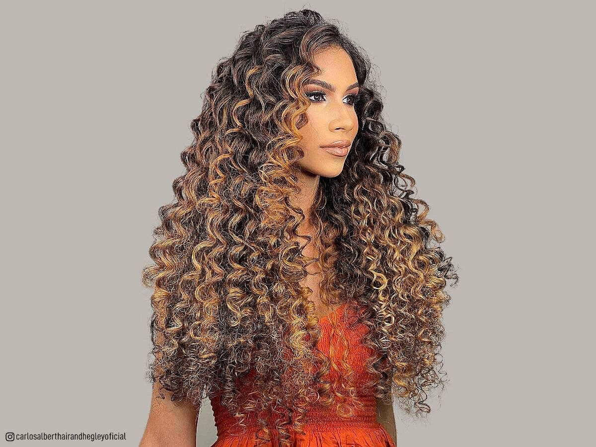 57 Curly Hairstyles For Long Hair To Look Naturally Amazing