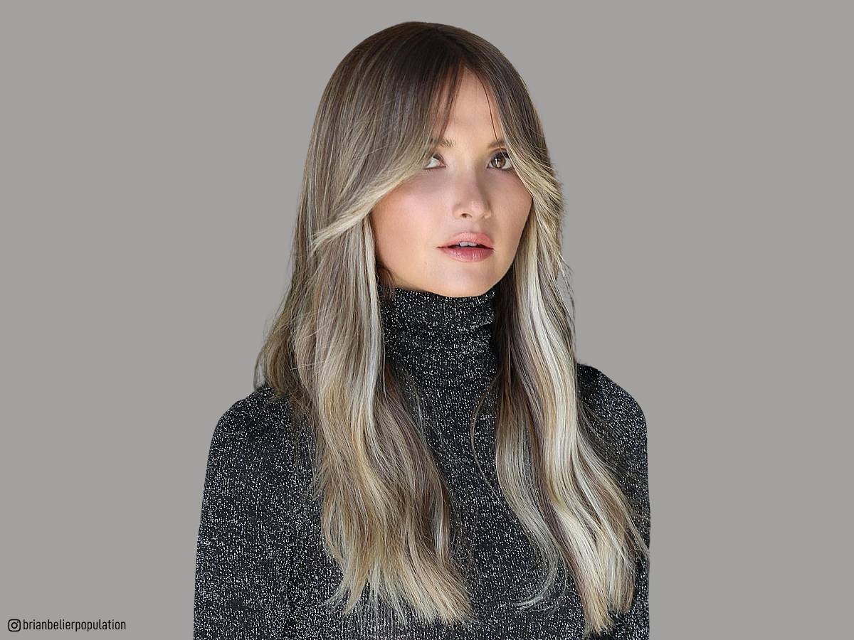19 Best Ways to Pair Long Curtain Bangs with Straight Hair