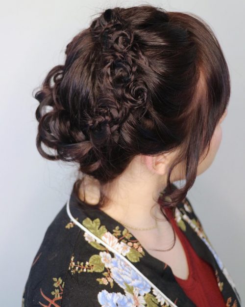 s fourth dimension to figure out how to wearable your pilus 37 Inspiring Prom Updos for Long Hair