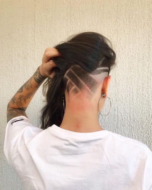 14 Edgy Long Hair With Shaved Sides Back Undercuts For Women