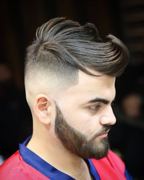 s haircut that has a gradual fade starting nigh the plow over of the caput together with gradually gets sho 21 Slickest Skin Fade aka Bald Fade Haircuts for Guys