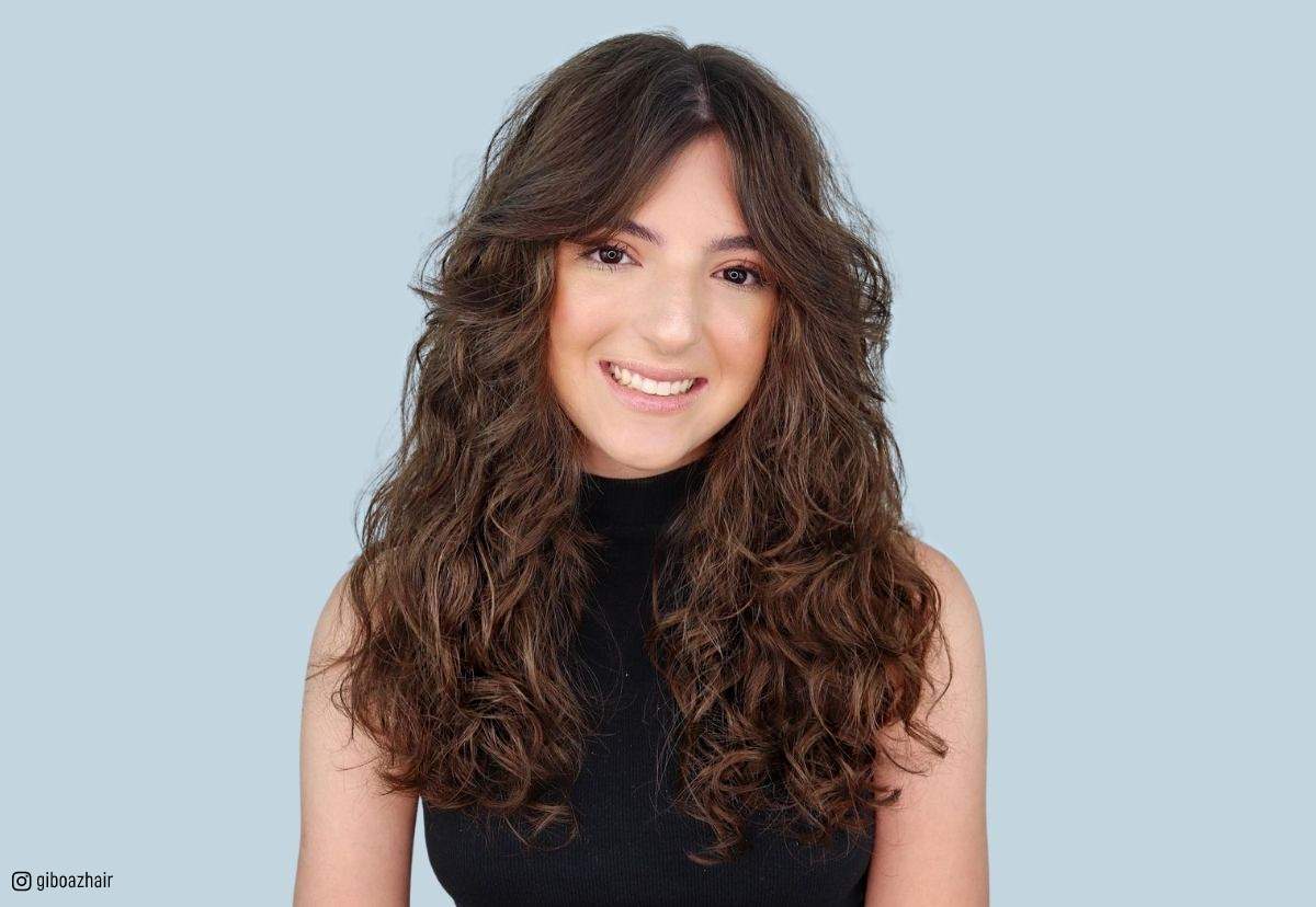 24 Best Haircut Ideas for Long & Layered Curly Hair