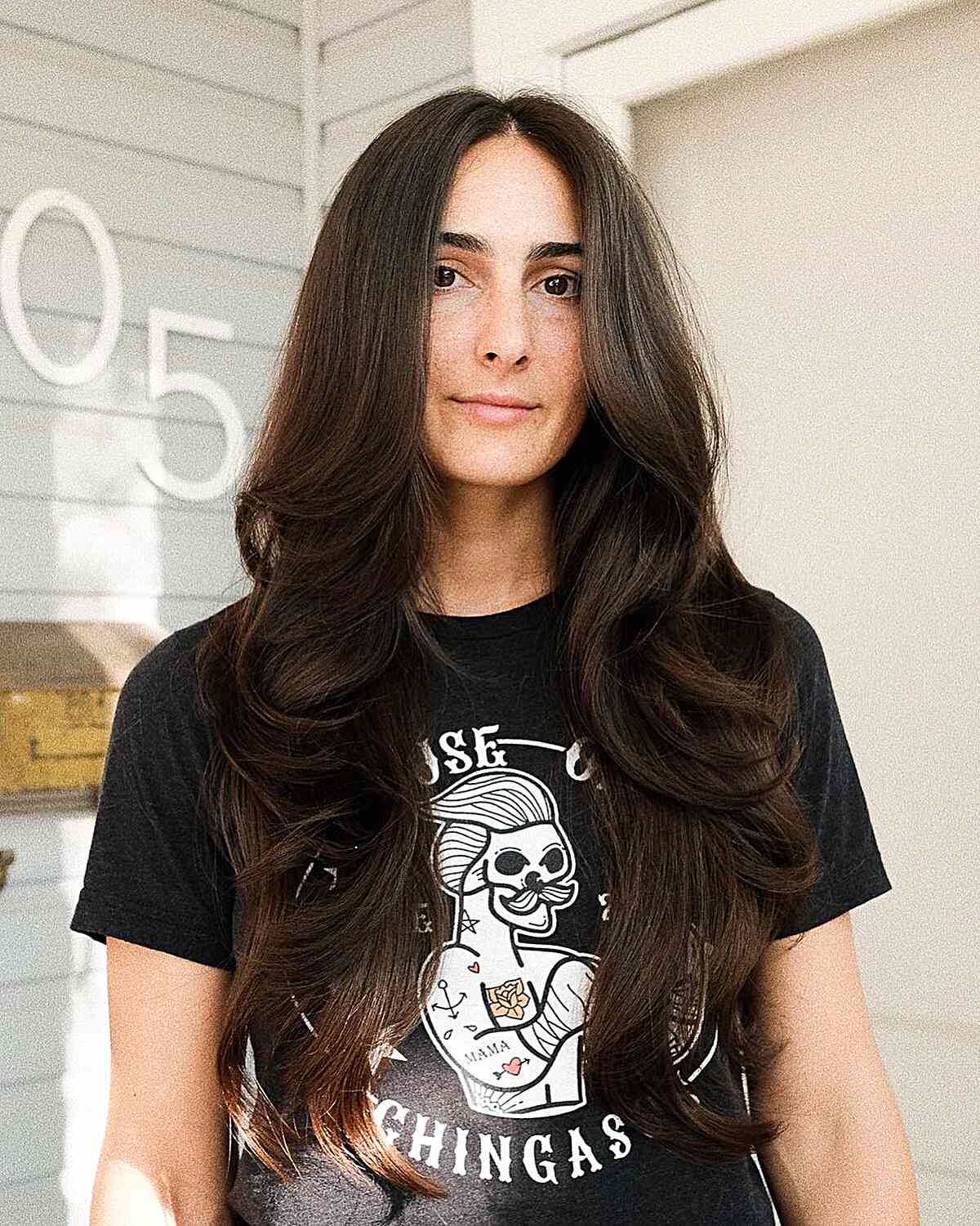 Long Mermaid-Style Layered Cut with Blowout
