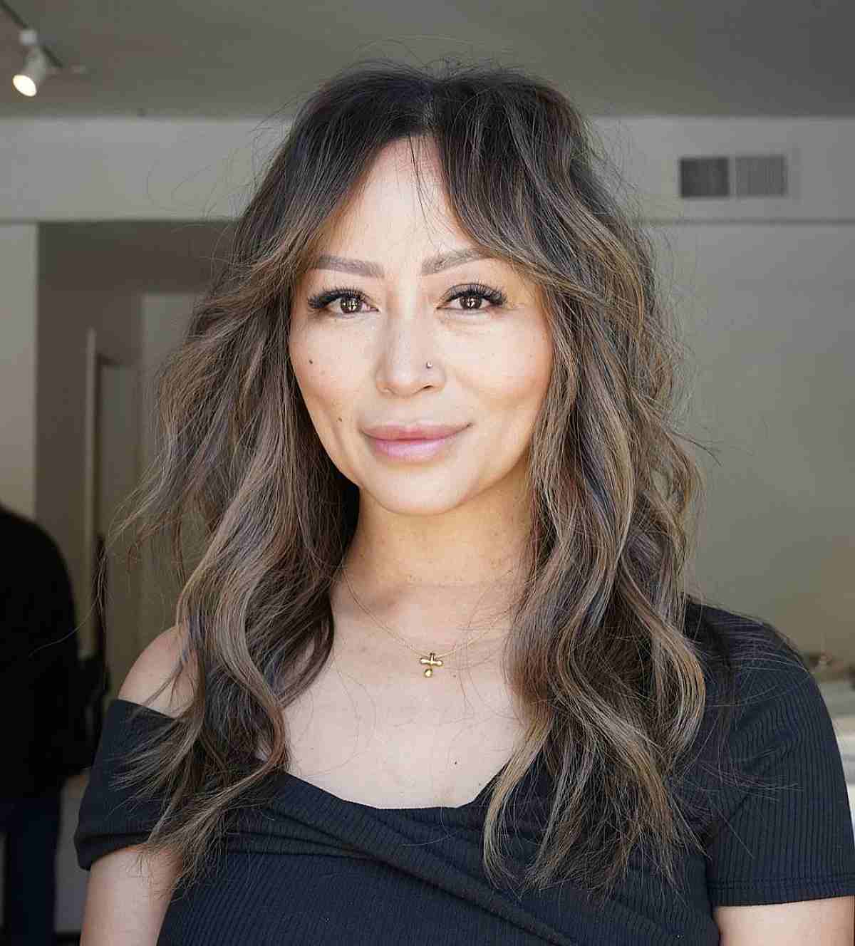 Long Modern Shag Cut