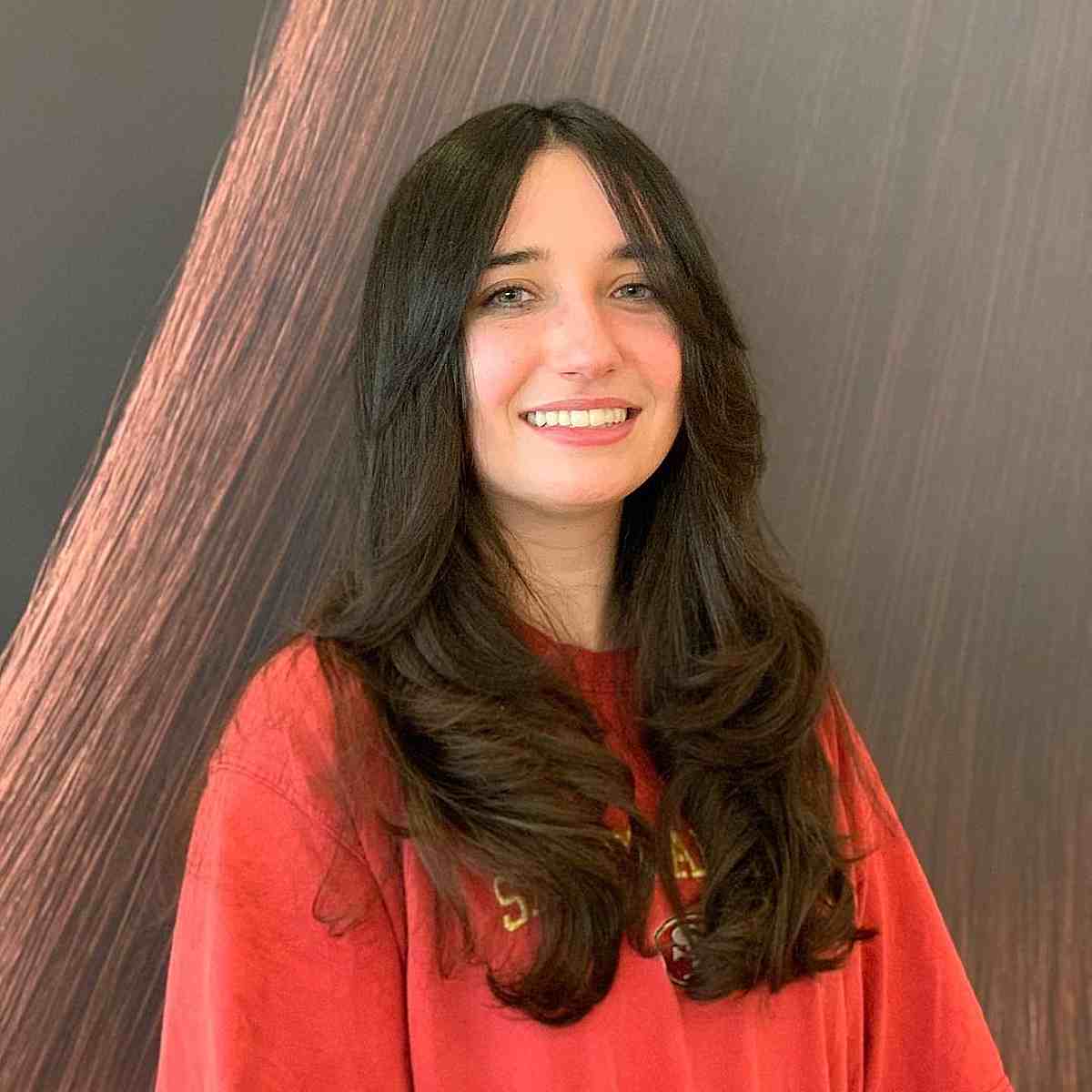 Youthful Long Mussed Layers