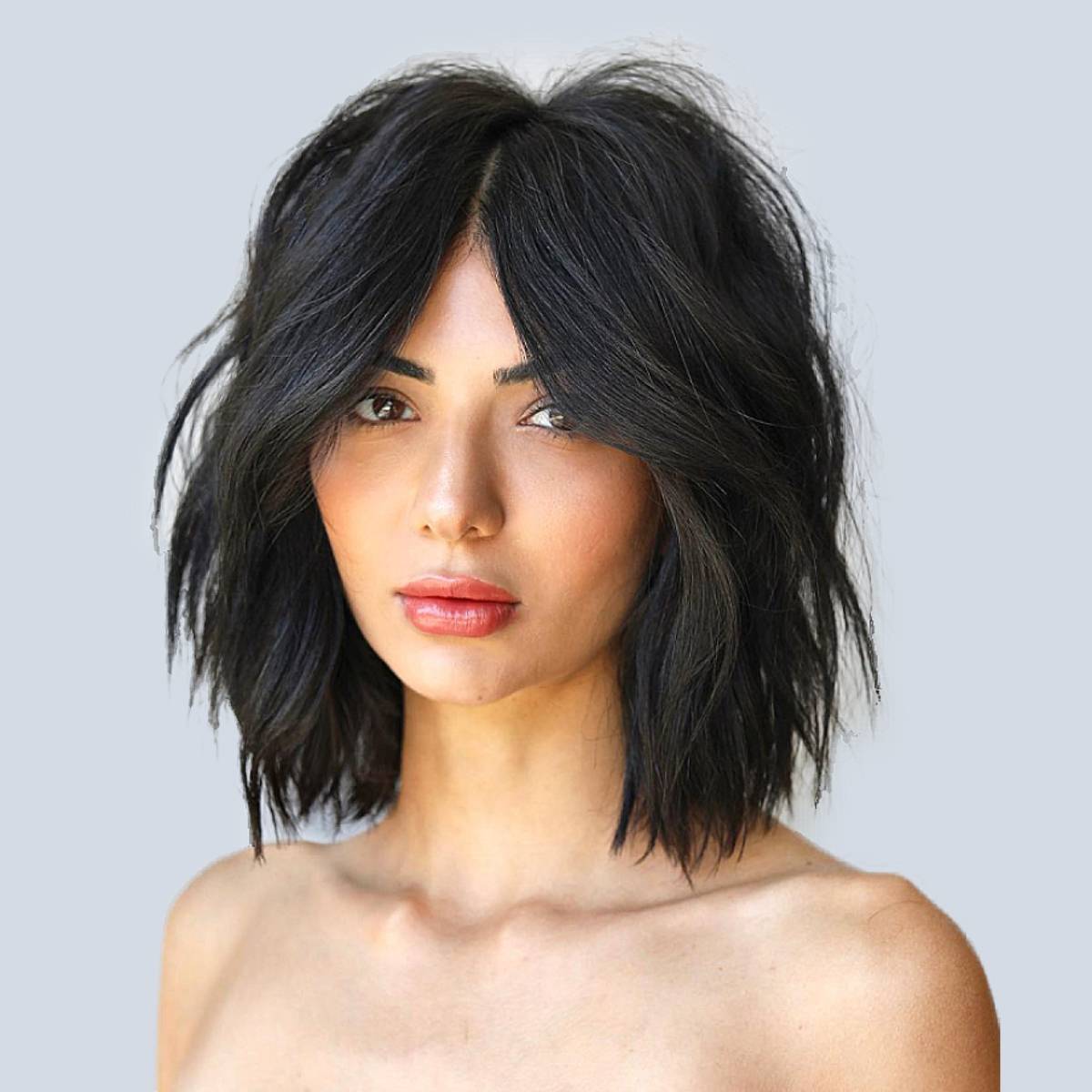 Share more than 159 long messy bob hairstyles best camera.edu.vn