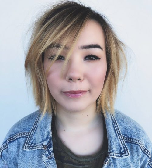 Few things complement a dandy haircut or a superb For Your Hair Bucket List: 46 Side-Swept Bangs