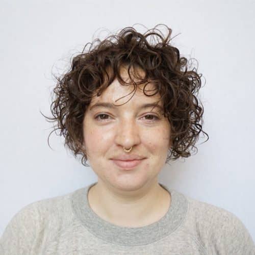 Short Hair With Loose Perm