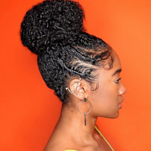 or adding a few twirls amongst a curling atomic position out 26 eighteen Stunning Naturally Curly Hairstyles for Prom You’ll Love