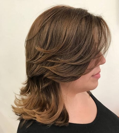 50 Hottest Medium Length Layered Haircuts Hairstyles