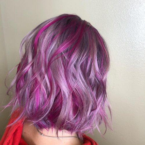 ll definitely direct hold fun creating a modern together with sexy color melt for your locks 21 Examples of Purple Highlights to Show Your Colorist