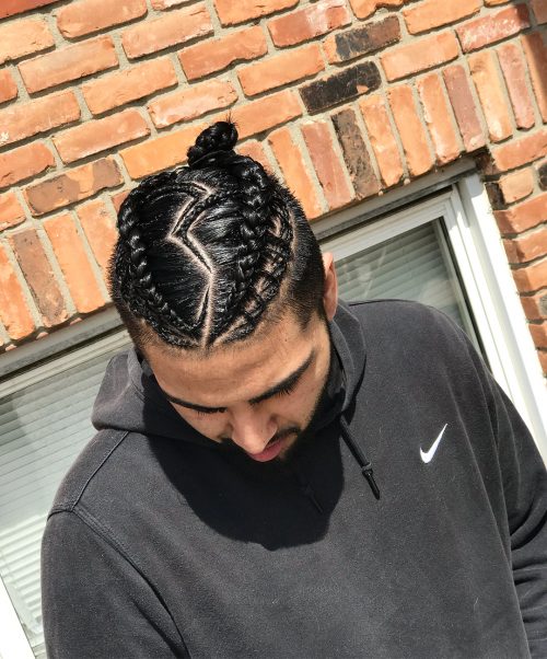 These awesome pictures of braids for men are certain to inspire a fresh novel hairstyle for yous 27 Braids for Men – The ‘Man Braid’