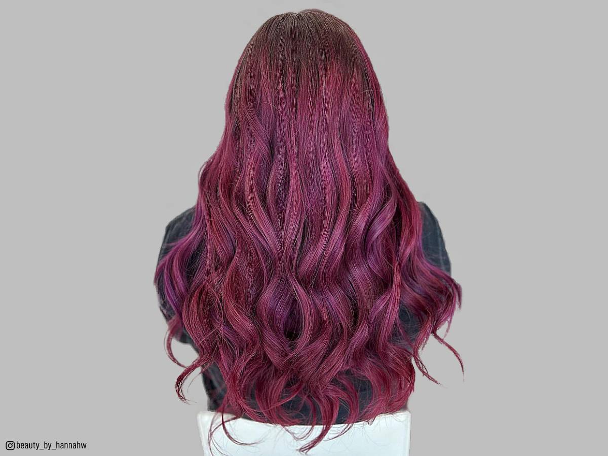 15 Best Maroon Hair Color Ideas of 2019 - Dark, Black 