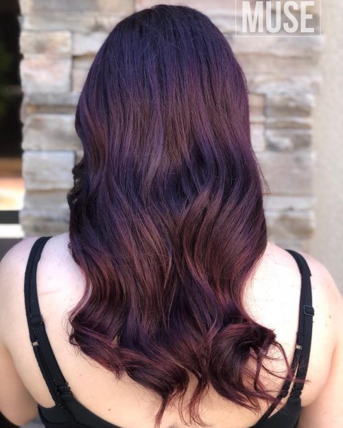 m absolutely inwards beloved alongside maroon pilus correct straight off fifteen Best Maroon Hair Color Ideas – Dark, Black Ombre Colors