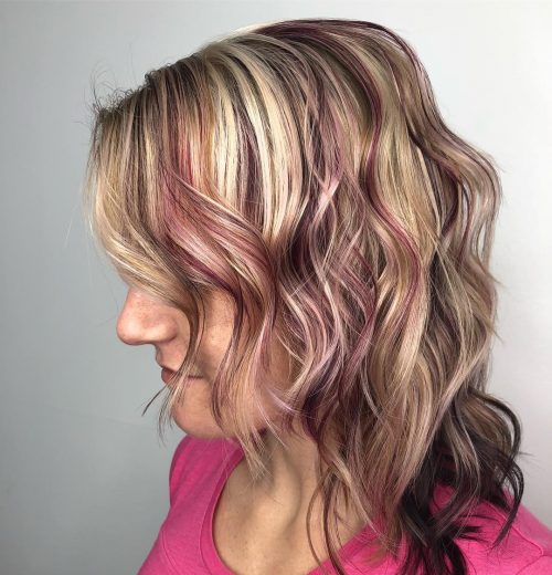 ll definitely direct hold fun creating a modern together with sexy color melt for your locks 21 Examples of Purple Highlights to Show Your Colorist