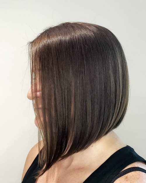 razor cut for medium length hair