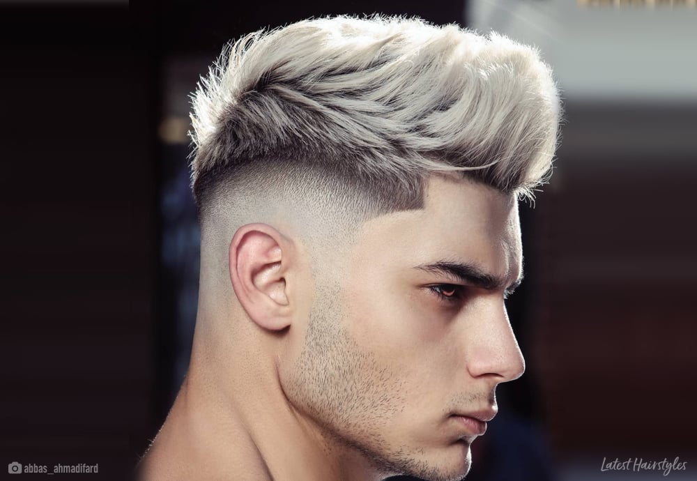 Image of Faux hawk hairstyle for oval face