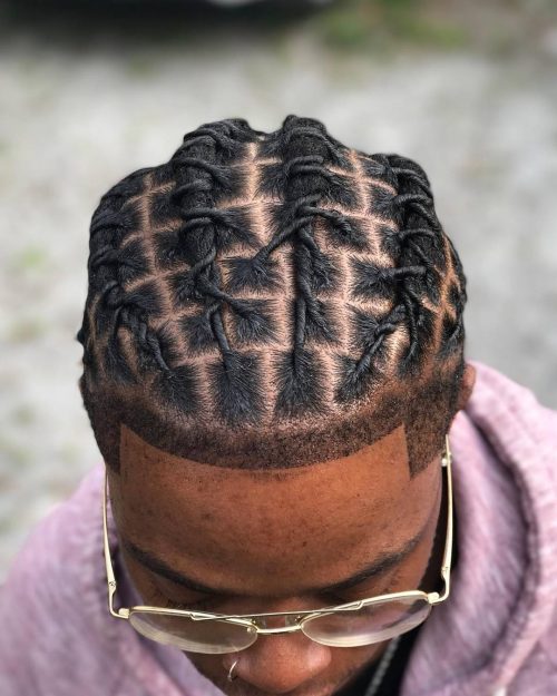 These awesome pictures of braids for men are certain to inspire a fresh novel hairstyle for yous 27 Braids for Men – The ‘Man Braid’