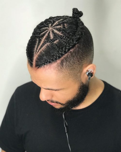 These awesome pictures of braids for men are certain to inspire a fresh novel hairstyle for yous 27 Braids for Men – The ‘Man Braid’