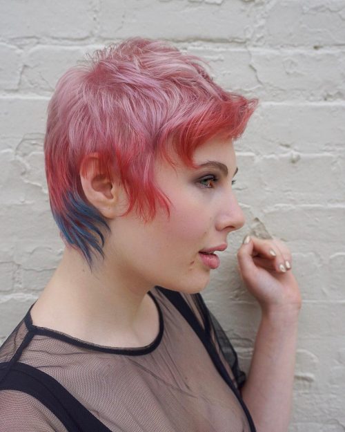 Mermaid pilus is a pilus color tendency that infuses 2 or to a greater extent than pastels or vivids onto long The thirteen Hottest Mermaid Hair Color Ideas