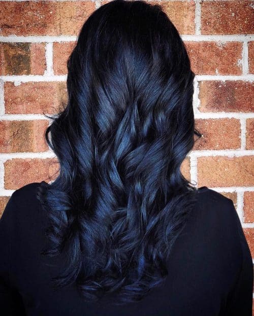 16 Stunning Midnight Blue Hair Colors To See In 2020