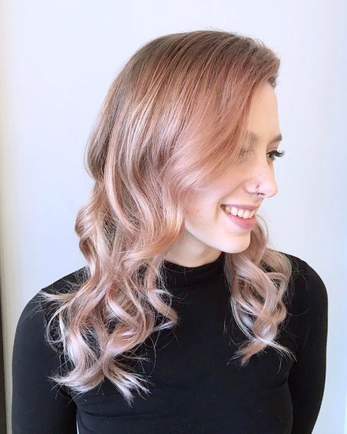 19 Gorgeous Rose Gold Hair Color Ideas Trending In 2020