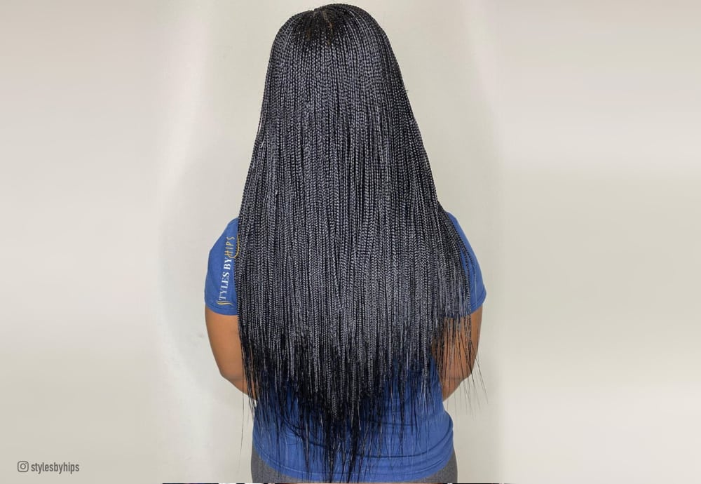 14 On-Point Micro Braids Black Girls Are Getting in 2023 14 On-Point Micro Braids Black Girls Are Getting in 2023