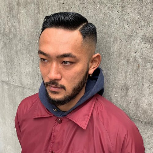 The difficult component haircut is when a describe is shaved inwards the scalp to create a contrasting divisi 24 Hard Part Haircut Ideas for Your Next Inspiration