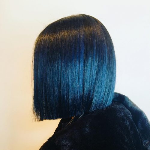 16 Stunning Midnight Blue Hair Colors To See In 2020