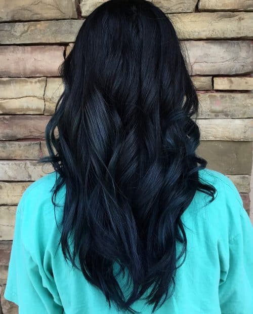 16 Stunning Midnight Blue Hair Colors To See In 2020