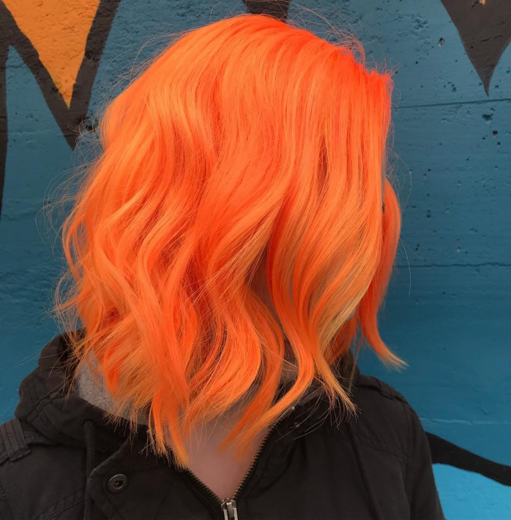Top 20 Orange Hair Color Ideas Neon, Burnt, Red Blonde