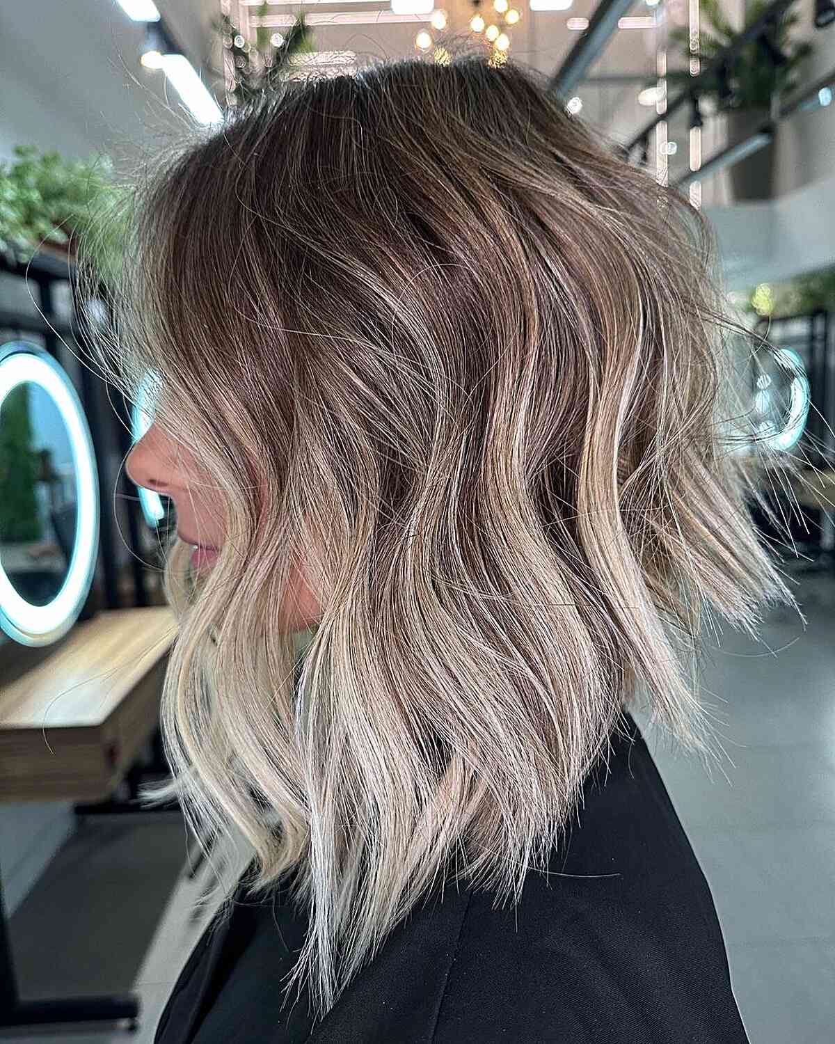 Nicely Angled Bob Shoulder Lengths