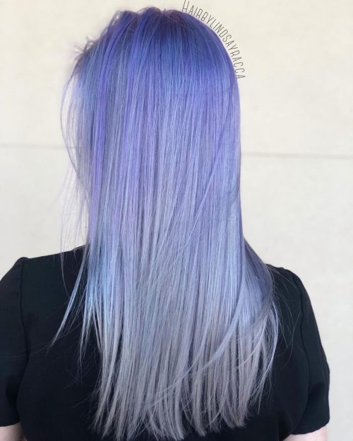 23 Incredible Examples Of Blue Purple Hair In 2020