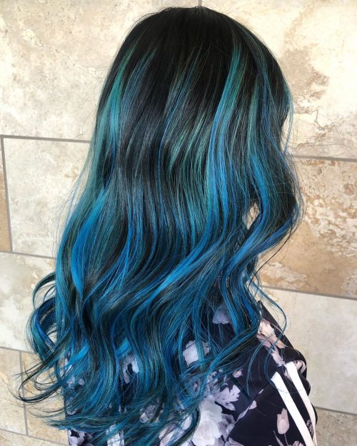19 Most Amazing Blue Black Hair Color Looks Of 21 19 Most Amazing Blue Black Hair Color Looks Of 21