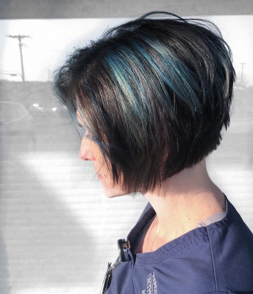 19 Most Amazing Blue Black Hair Color Looks Of 2020