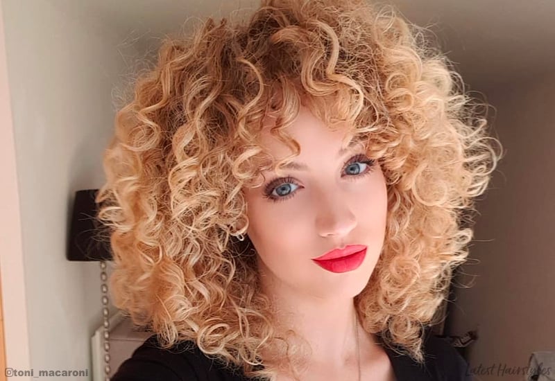 15 Blonde Curly Hair Ideas Trending In 2020