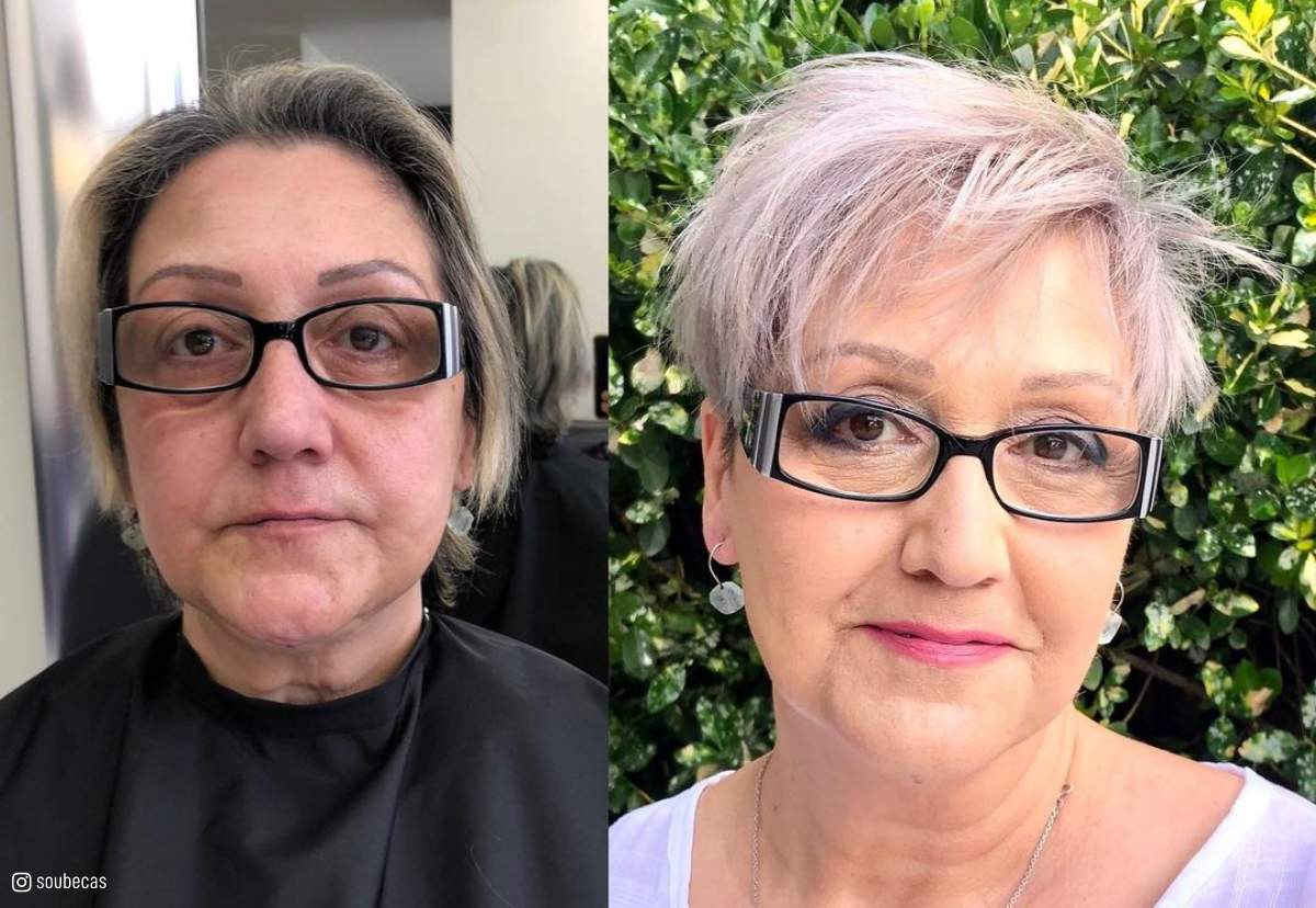 25 Most Flattering Pixie Cuts for Older Ladies with Glasses