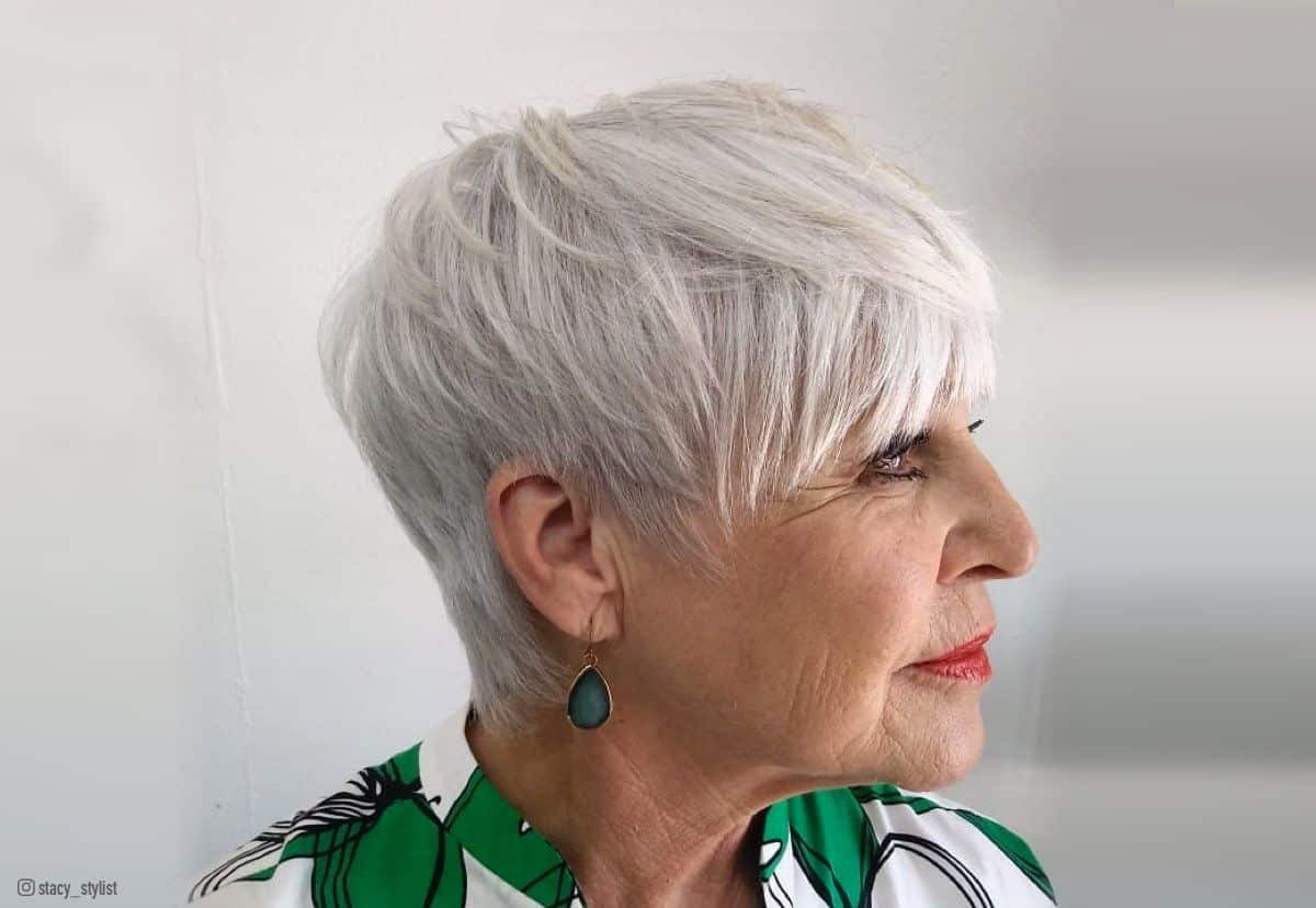 Image of Pixie cut for women over 60